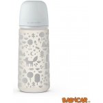 Suavinex kojenecká láhev Fox stříbrná 360ml – Sleviste.cz