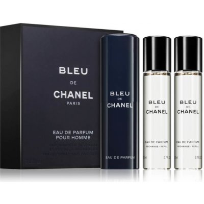 Chanel Bleu de Chanel Twist and Spray parfémovaná voda pánská 3 x 20 ml – Zbozi.Blesk.cz