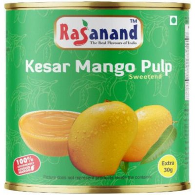 Rasand Mangové Pyré Kesar Mango Pulp 850 g – Sleviste.cz