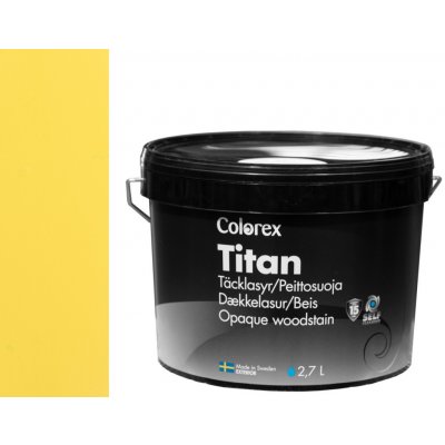 Colorex Titan 2,7 l žlutá