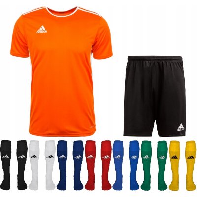 adidas Entrada 18 krátký rukáv oranžová/ Bílá Junior