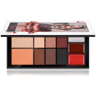 Rude Cosmetics Face Card Palette paletka pro celou tvář Queen of Hearts 14,6 g – Zboží Mobilmania