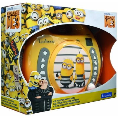 Lexibook Mimoni Přenosný CD přehrávač s 2 y – Hledejceny.cz