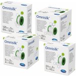 Hartmann-Rico Omnisilk náplast cívková bílé hedvábí – šetrná fixace citlivé kůže 5 cm x 9,2 m – Hledejceny.cz