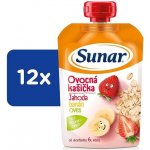 Sunar jahoda banán ovesné vločky 6m+ 12 x 120 g – Zboží Dáma