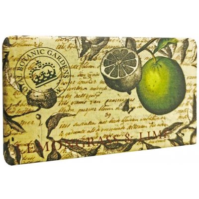English Soap Kew Lemongrass Lime luxusní mýdlo 240 g – Zboží Dáma