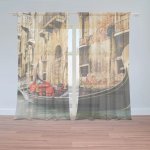 Sablio Záclony Benátky 2: 2ks 150x250cm – Zboží Mobilmania