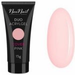 NeoNail Duo Akrylgel Cover Pink Růžová 15 g – Zboží Mobilmania