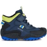 Geox Jr New Savage Sněhule B Abx J261WB 050BU CF43S S Navy Lime Green – Hledejceny.cz