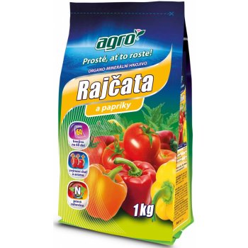 Agro Organominerální hnojivo rajčata a papriky 1 kg