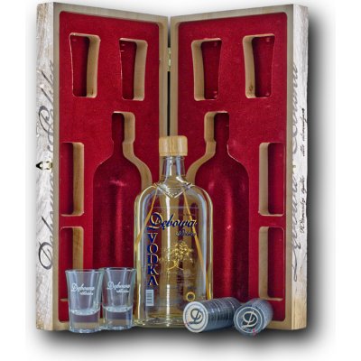 Dębowa Polska Dáma 40% 0,5 l (dárkové balení 2 sklenice) – Sleviste.cz