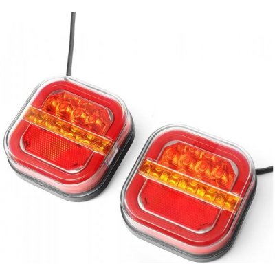 Sdružená LED lampa zadní s dynamickými blinkry 12/24V – Hledejceny.cz