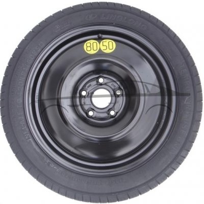 Sada - Dojezdové kolo FORD KUGA II R17 5x108x63,3 + gola klíč + hever + obal na hever – Hledejceny.cz