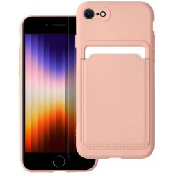 Pouzdro Forcell CARD Case iPhone 7 / 8 / SE 2020 růžové