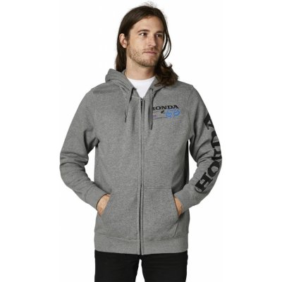 FOX mikina HONDA zip heather graphite – Hledejceny.cz