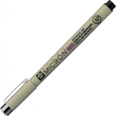 Liner Sakura Pigma Micron 005 - 0,20 mm, černá – Zboží Dáma