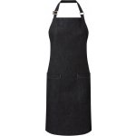 Premier Workwear Pracovní zástěra za krk z biobavlny 2 kapsy PR113 Black Denim 80x72cm – Hledejceny.cz