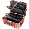 Kufr a organizér na nářadí Cimco 170096 Plastový kufr na kolečkách GIGANT červený 630x490x300 mm
