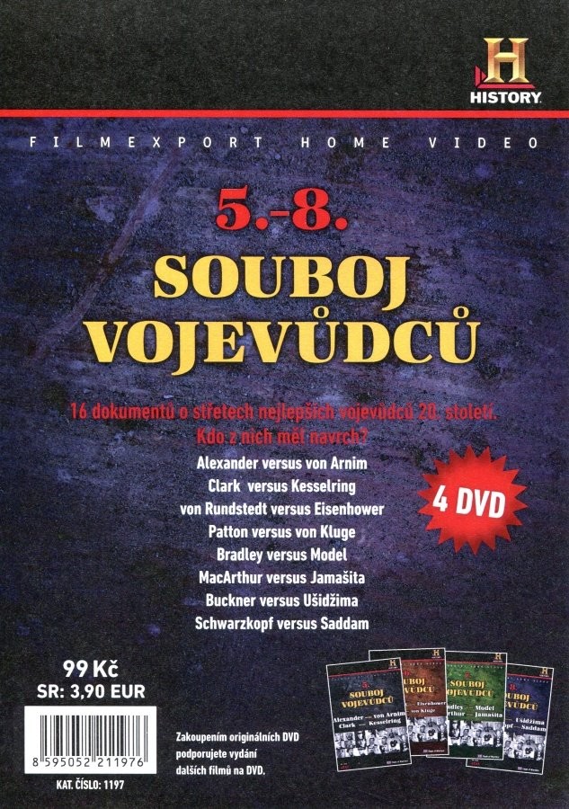 Souboj vojevůdců - 5-8 DVD