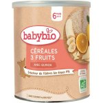 Babybio Nemléčná rýžovo-quinoová kaše s třemi druhy ovoce 220 g – Zboží Mobilmania