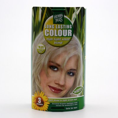 HennaPlus dlouhotrvající barva extra stříbrná blond 10.01 100 ml – Zboží Mobilmania