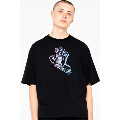 Santa Cruz triko Outline Fade Hand T-Shirt Black