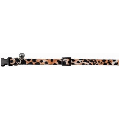 Nobby obojek pro kočky leopardí s rolničkou 18 - 30 x 1 cm – Zbozi.Blesk.cz