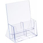 A-Z Reklama CZ plastový zásobník na letáky 4 x DL 1/3A4 nebo 1 x A4 – Zboží Dáma