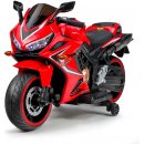 Daimex elektrická motorka Topspeed dvoumístná červená