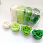 Dortisimo SweetArt potahovací a modelovací hmoty vanilkové bílá a zelená 4x100 g – Sleviste.cz