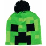 ASTRA zimní čepice Minecraft Creeper zelená – Zboží Dáma