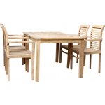 Nábytek Texim Garden III. teakový set 1+4 – Hledejceny.cz