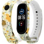 Xiaomi Mi Band 5/6 náhradní náramek Pampeliška MBSCZ-5PAM – Zboží Živě