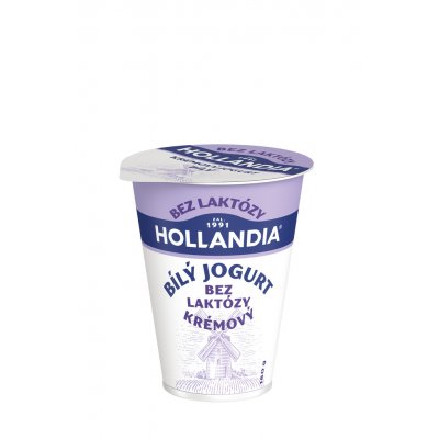 Hollandia Bez laktózy Jogurt bílý 180 g – Zboží Dáma