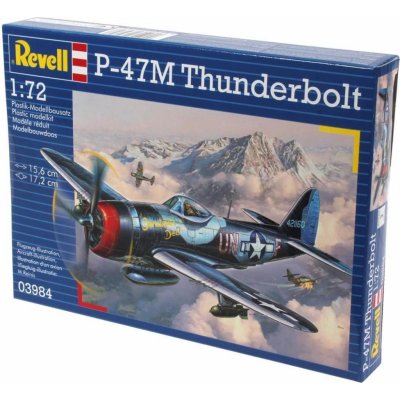 Revell ModelSet P-47 M Thunderbolt 63984 1:72 – Zboží Mobilmania