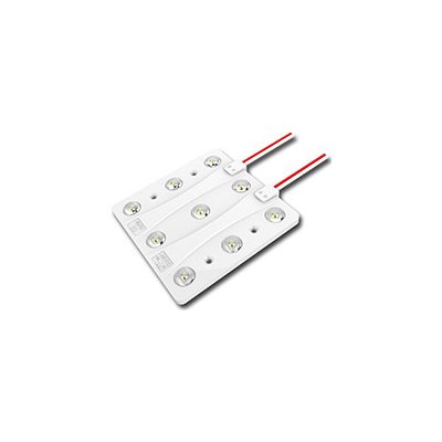 MCLED Modul LED 9xSMD3030, 7W, 12V, 580mA, 6550K, úhel 170°, IP65 – Zboží Mobilmania