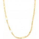 B&B Goldinvestic Zlatý řetízek anker zdobený N6000-585/1000 – Zboží Dáma