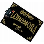 CurePink rohožka Harry Potter: Alohomora (60 x 40 cm) černá [GP85067] – Zboží Dáma