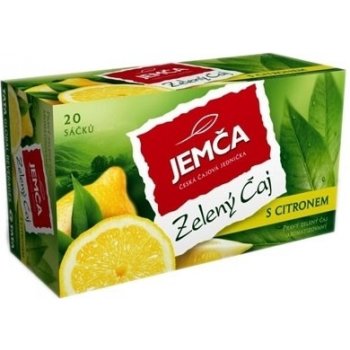 Jemča zelený čaj s citronem 20 x 1,5 g