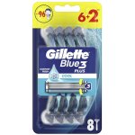 Gillette Blue3 Sensitive 8 ks – Zboží Mobilmania