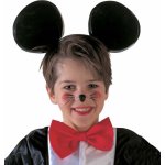 Uši myš na čelence velké plastové černé – Zboží Dáma