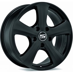 MSW X4 6x16 4x100 ET44 matt black