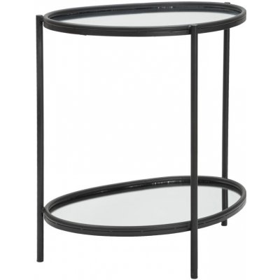 Mauro Ferretti Myro 53,3x36,8x58,4 cm černá/zrcadlo – Zboží Dáma