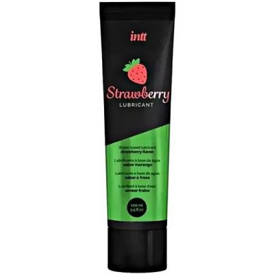 intt Strawberry Lubrikační gel 100 ml – Zbozi.Blesk.cz