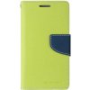 Pouzdro a kryt na mobilní telefon Samsung Pouzdro Mercury Fancy Diary Samsung Galaxy S8 PLUS Lime/Navy