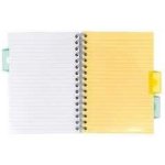 PUKKA PAD Spirálový sešit Pastel project book mix A5 linkovaný – Sleviste.cz