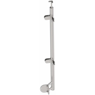 Hahn Steel Rohový Sloupek nerezový AISI304 Těsnění pro sklo: 8mm – Hledejceny.cz