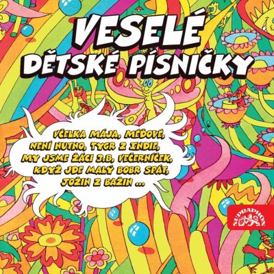 Various - Veselé dětské písničky CD – Zboží Dáma