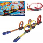 Hot Wheels TRACK BUILDER FLK89 V KUFŘÍKU MULTI LOOP BOX – Zboží Dáma