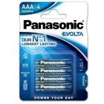 Panasonic EVOLTA Platinum AAA 4ks 00266499 – Zboží Mobilmania